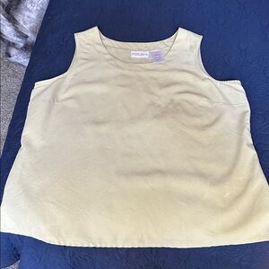 Jaclyn Smith Cream Tank Top